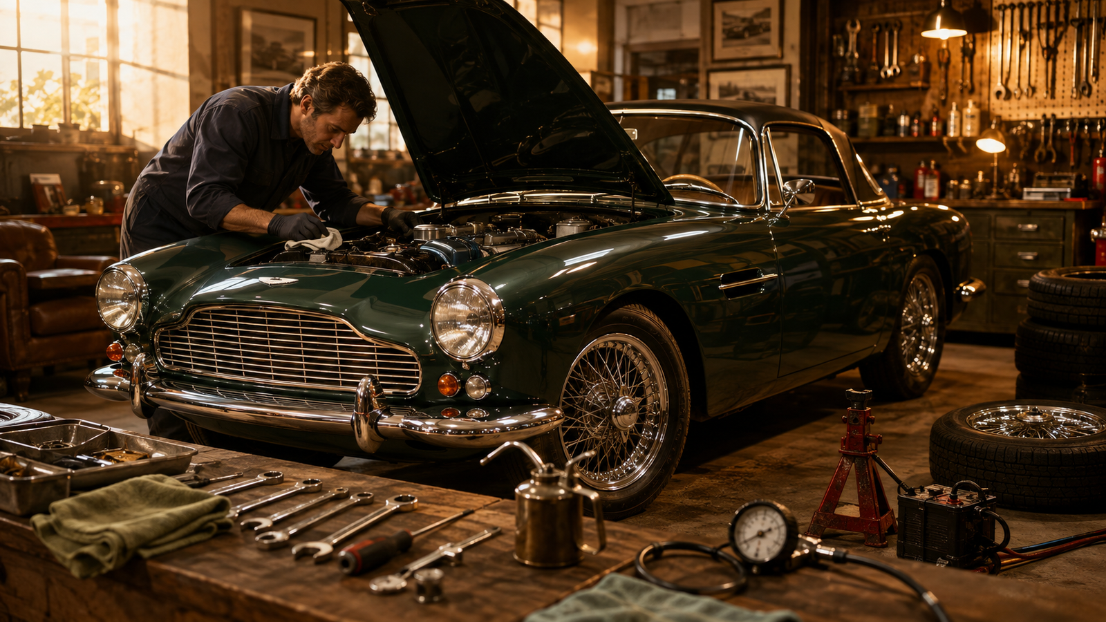 Classic Car Maintenance Checklist: Keep Your Vintage Car Road-Ready