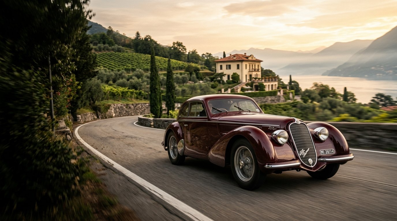Alfa Romeo 8C 2900B: The Pre-War Italian Supercar That Dominated Road and Track