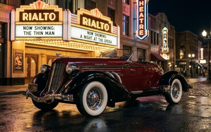 Auburn 851 Speedster: The Supercharged American Art Deco Machine