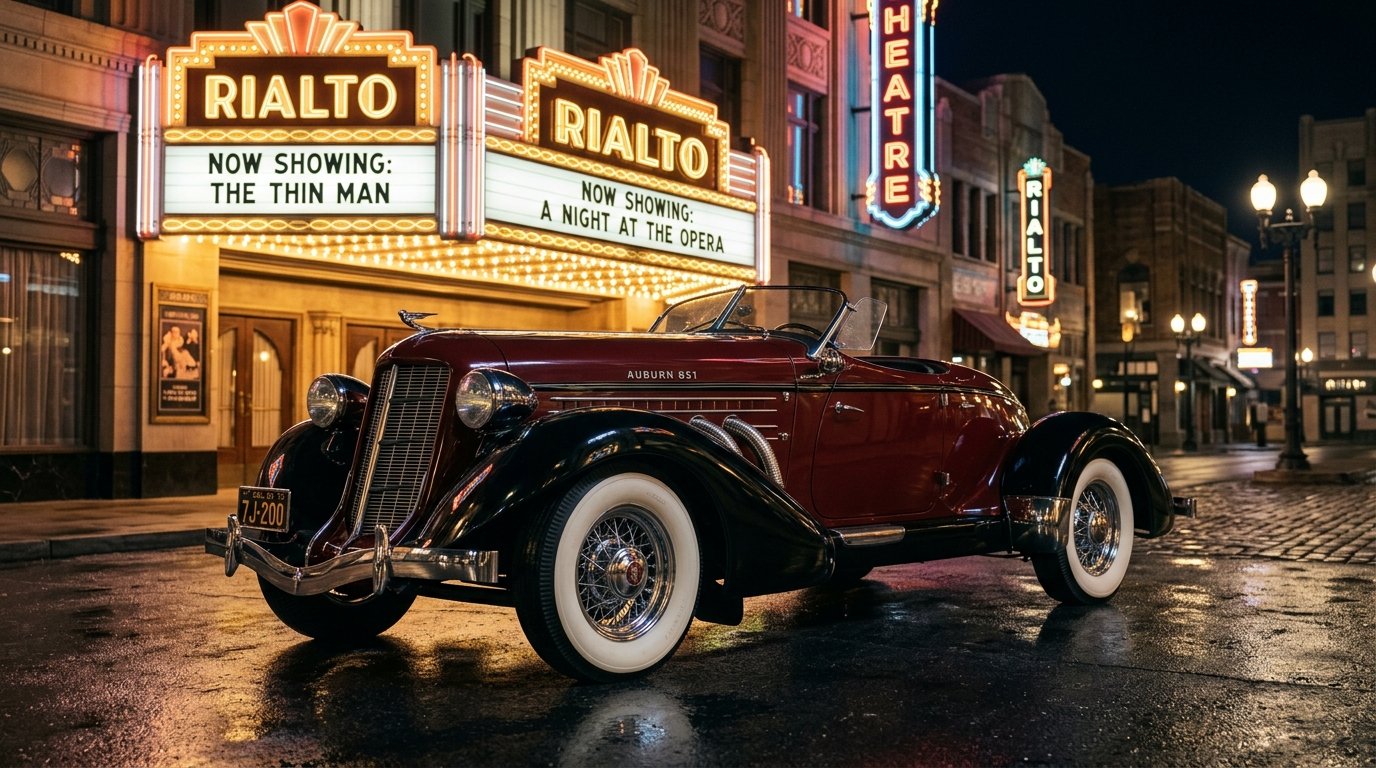 Auburn 851 Speedster: The Supercharged American Art Deco Machine