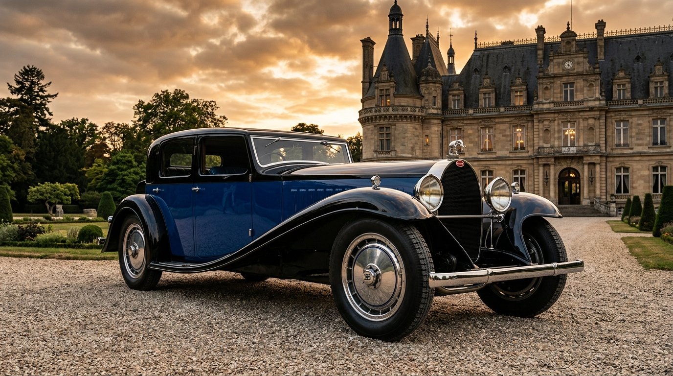 Bugatti Type 41 Royale: The Giant Luxury Car Ettore Bugatti Built for Kings