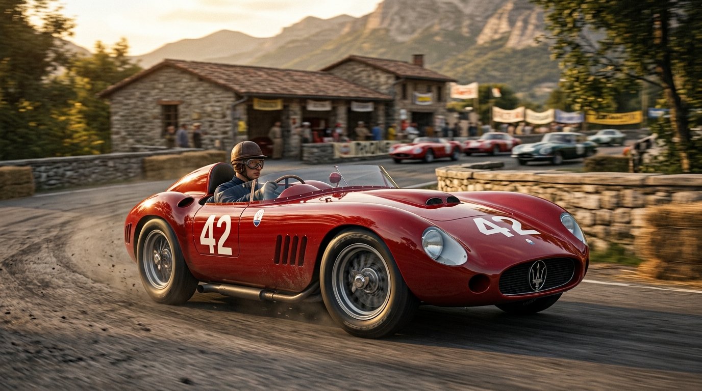 Maserati 300S: The 1950s Racing Machine Built for the World’s Toughest Sports-Car Events