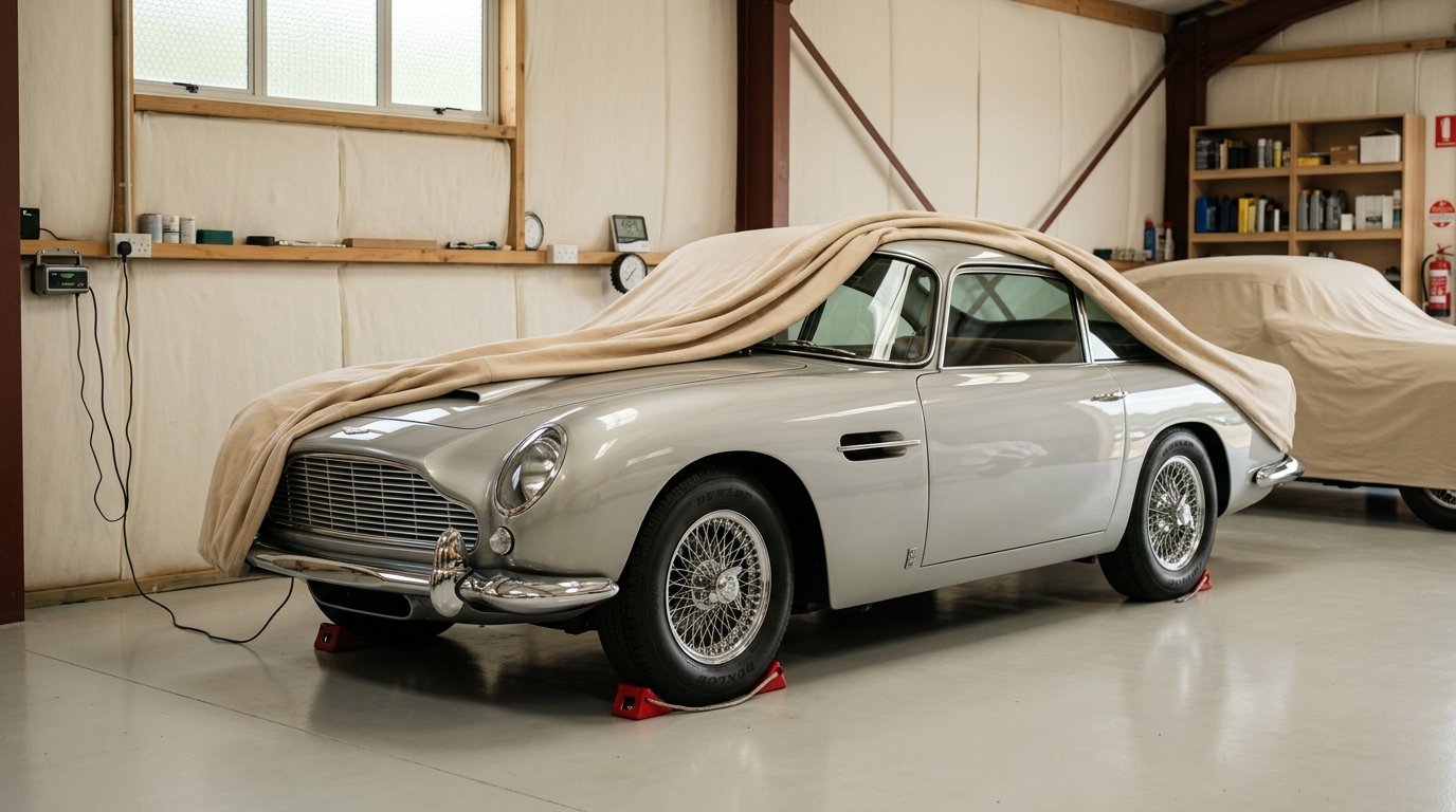 How to Store a Classic Car Long Term Without Damaging It
